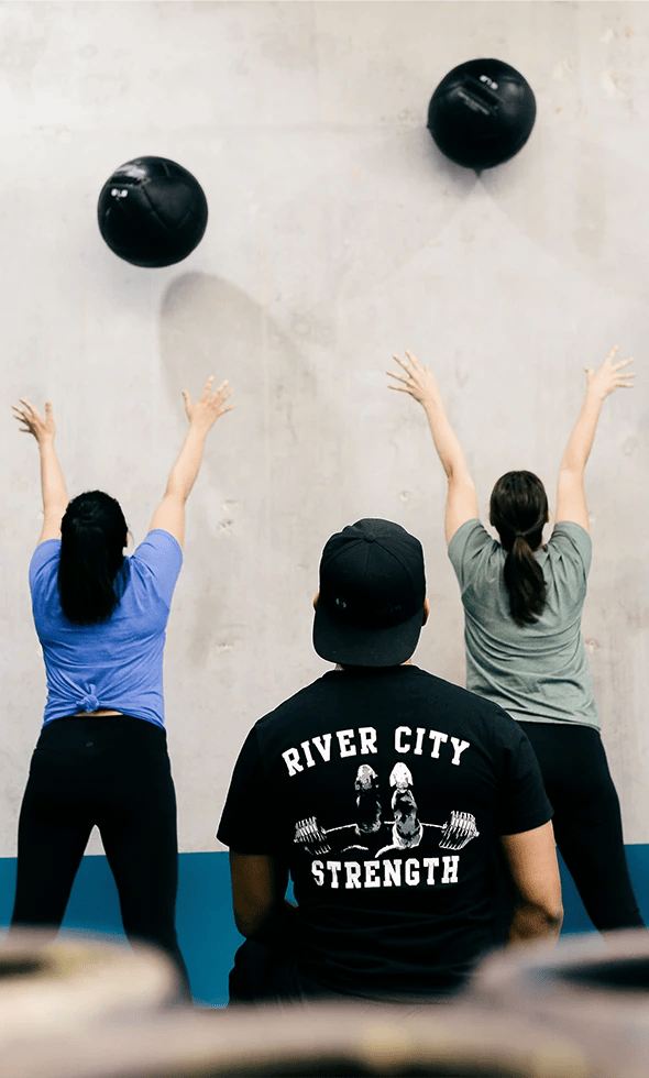 ball wall training at River City Strength