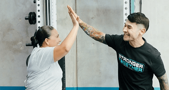 training results at River City Strength